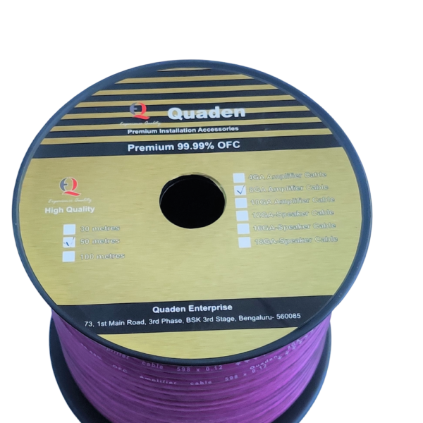 Oxygen Free Copper Amplifier Cable