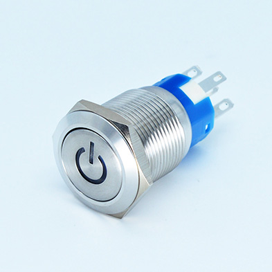 Metal Push Switch- Round