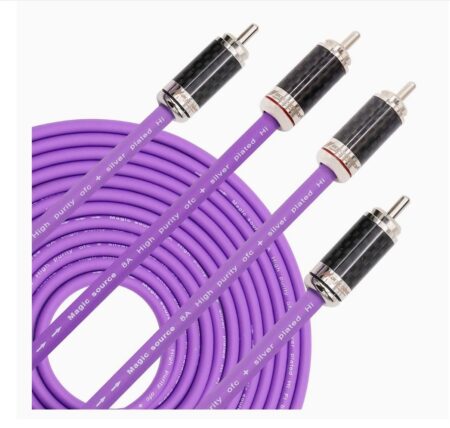 RCA Cable - Platinum Series Carbon Fiber