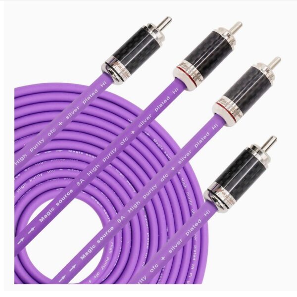 RCA Cable - Platinum Series Carbon Fiber