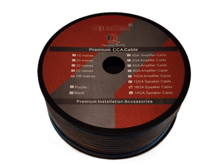 16GA CCA Speaker Cable- QSC-CCA16GA100