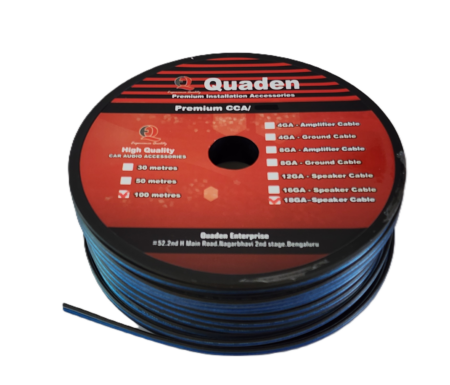 16GA CCA Speaker Cable- QSC-CCA16GA100