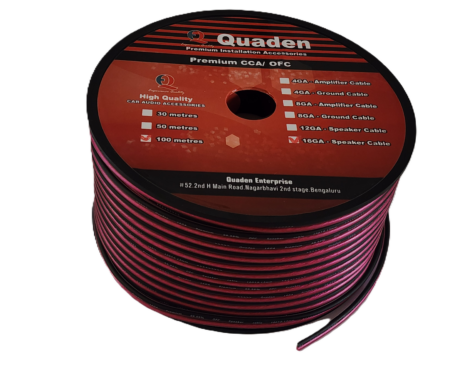 16GA OFC Premium Speaker Cable- QSC-OFC16GA100
