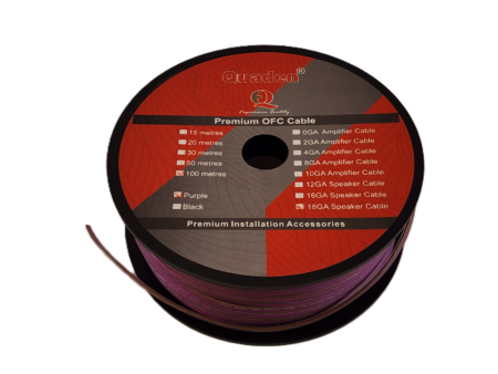 18GA OFC Premium Speaker Cable- QSC-OFC18GA100