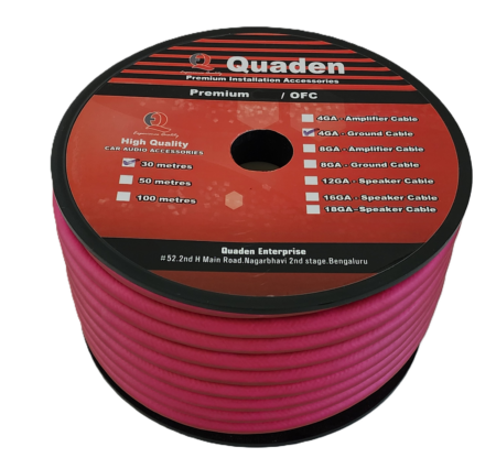 4GA OFC Premium Amplifier Cable - QAC-OFC4GA30