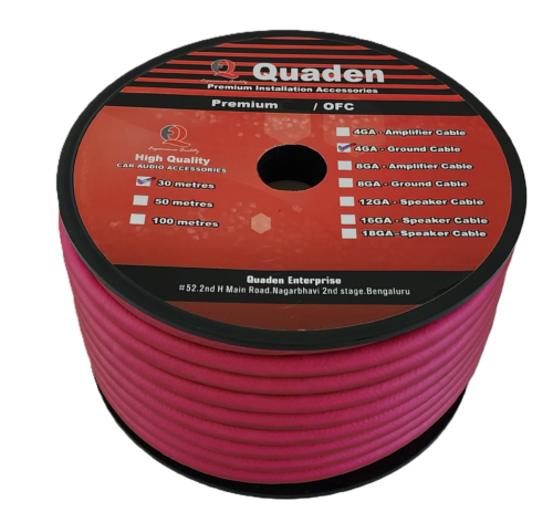 4GA OFC Premium Amplifier Cable - QAC-OFC4GA30