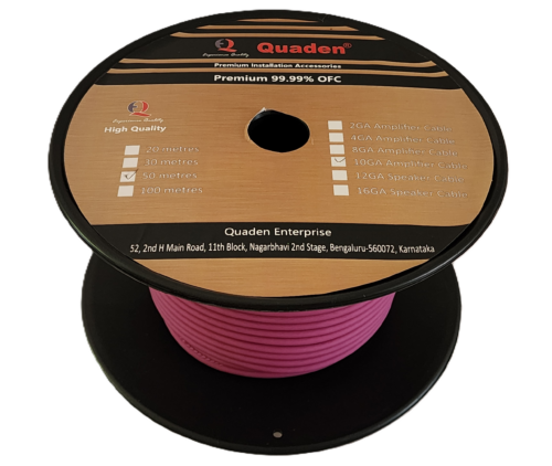 10GA OFC Premium Amplifier Cable  - QAC-OFC1-GA50