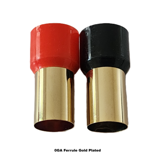 Ferrule connector Gold plated - QFC-0GAGP, QFC-4GAGP, QFC-8GAGP, QFC-12GAGP &QFC-16GAGP