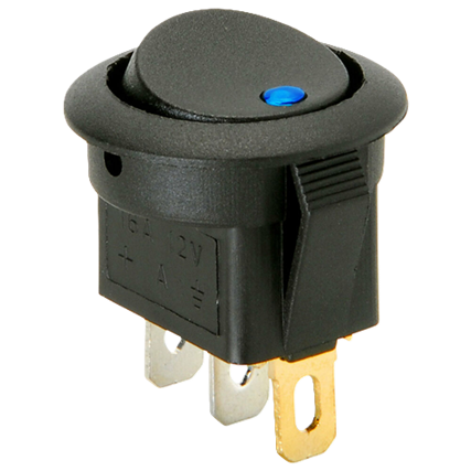 Round Rocker Switch - QSW-RR